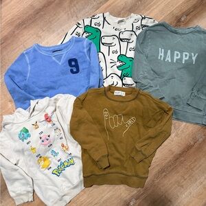 Lot of Kids Graphic Sweatshirts